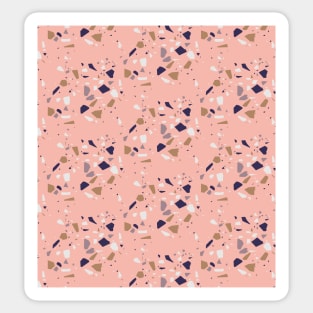 Pink Feminine Terrazzo Sticker